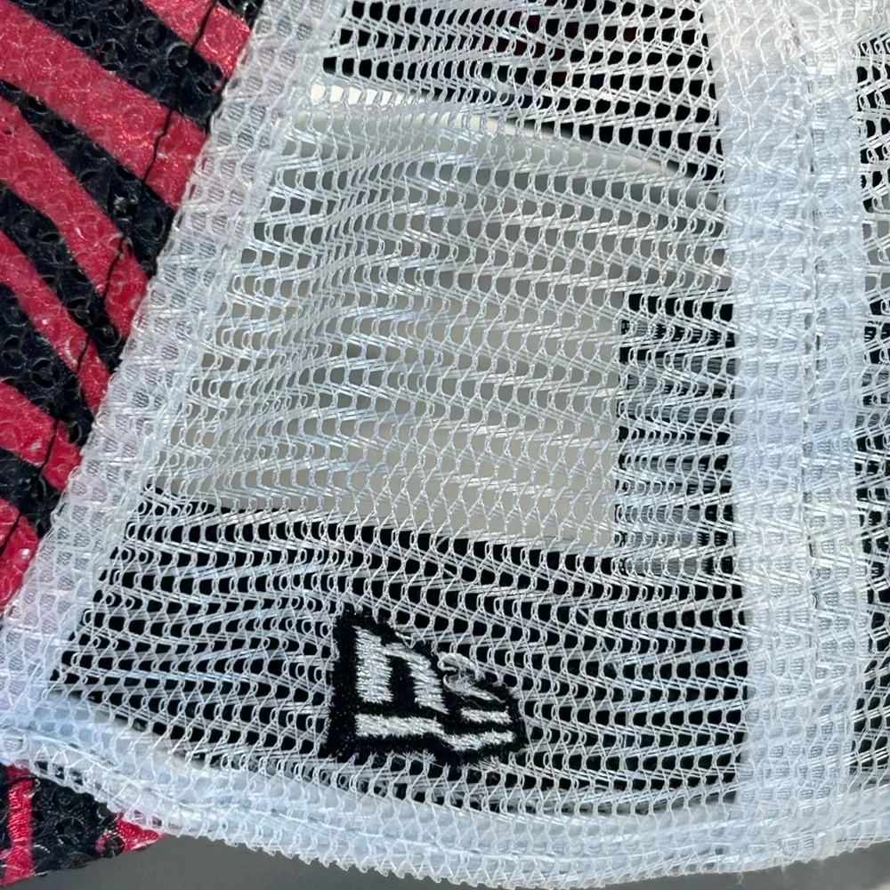 New Era Pink and‎ Black Zebra Print Hat